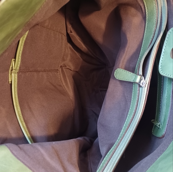 Style and Co.Shoulderbag Tote Green - Picture 7 of 7